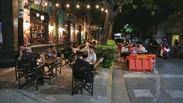 Las mesas, también en parte de las calles de Pichincha.