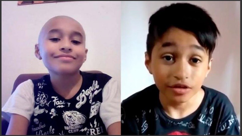 “Hola. Yo estoy en el hospital. Me hicieron los estudios y… lo gané. Le gané al cáncer