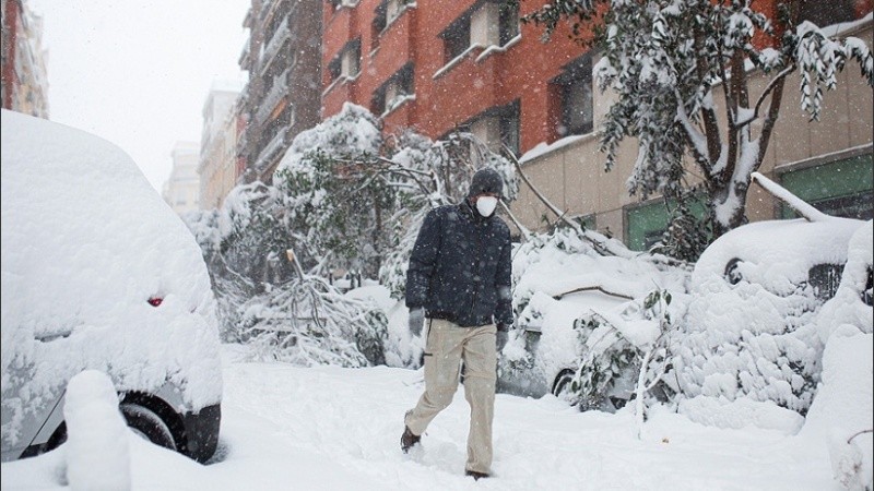 Estas nevadas son las peores desde hace 50 años en España.