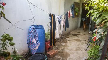 El domicilio donde tuvo lugar el crimen.