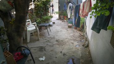 El ingreso a la vivienda de Pasaje 1821 al 4900 donde sucedió el hecho.