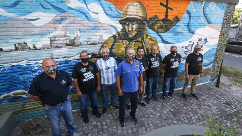 La reinauguración de la plazoleta 2 de Abril este miércoles en zona oeste.