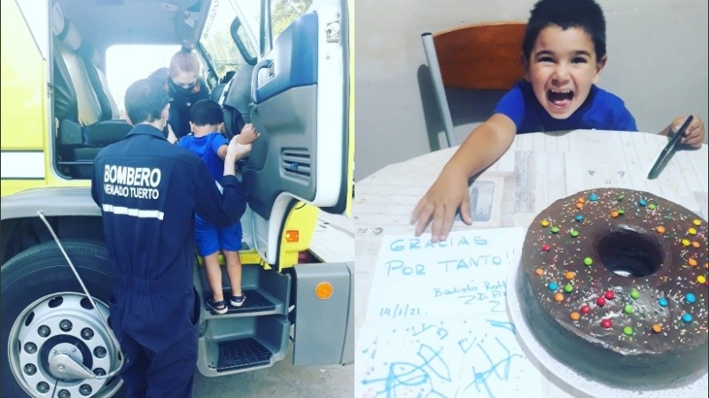 El nene tiene 3 años y la madre lo define como 