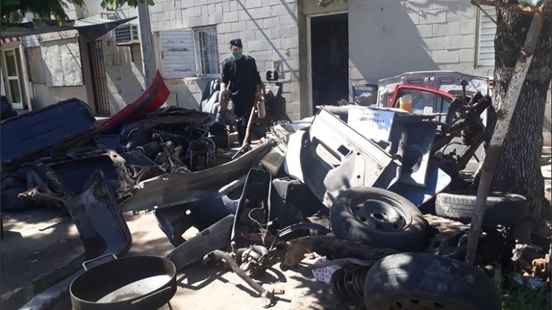 El operativo se realizó en un predio de zona oeste.