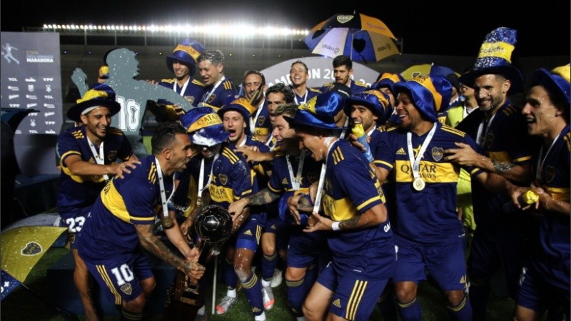 Boca se consagró campeón de la Copa en honor a Diego Armando Maradona. 