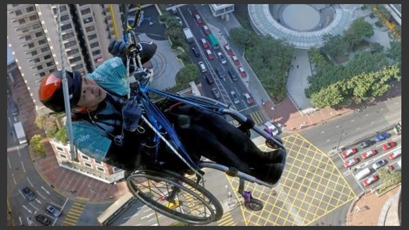 En 2011 el deportista sufrió un accidente automovilístico que le dejó paralítico.