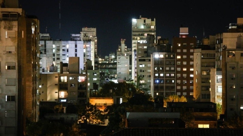 En Rosario, el temblor se sintió en los pisos altos sobretodo. 