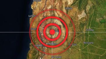 El epicentro fue Villa Media Agua pero los temblores llegaron hasta Buenos Aires.