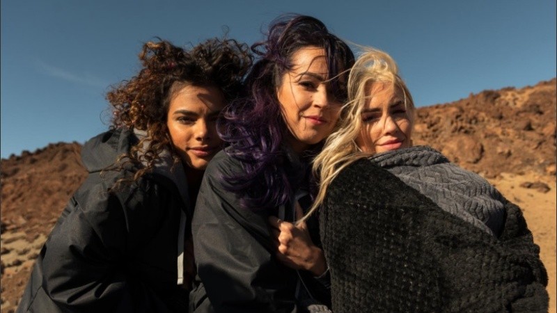 Yani Prado, Coral Sánchez y Lali Espósito son las tres protagonistas de la serie 