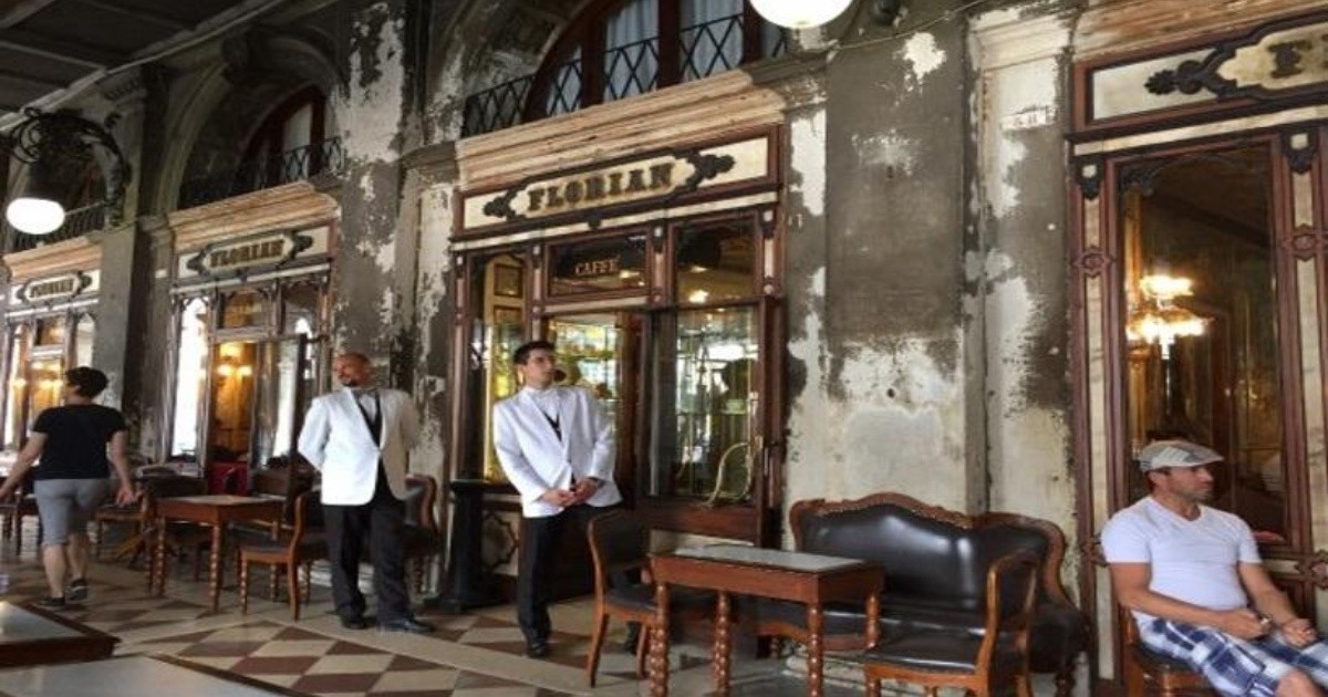Coronavirus el café más antiguo de Venecia cerrará sus