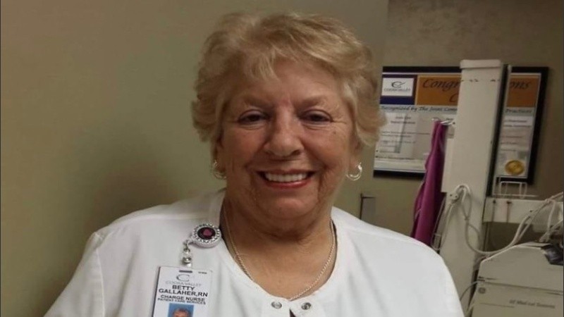 La trabajadora de la salud murió un día antes de cumplir 79 años. 