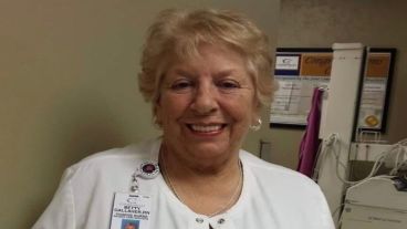 La trabajadora de la salud murió un día antes de cumplir 79 años. 