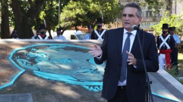 Rossi agradeció el trabajo hecho en la pandemia a las Fuerzas Armadas.