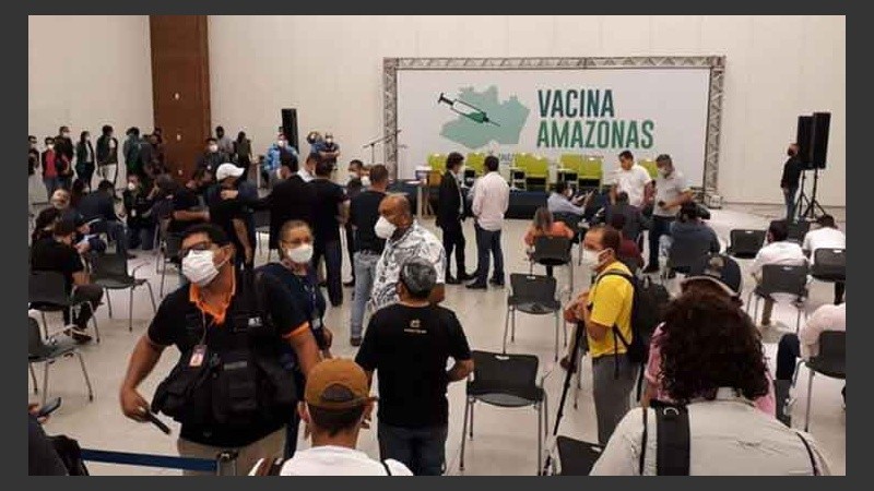 Durante este jueves la vacunación en Amazonas está suspendida.
