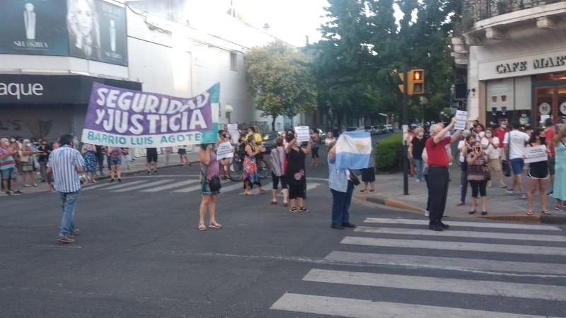 Los manifestantes denunciaron que hay zonas de la ciudad que parecen 