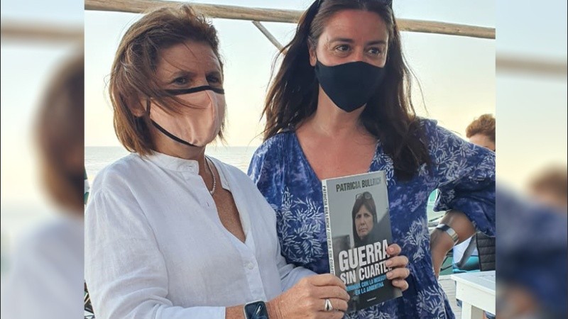 La ex ministra de Seguridad presentó su libro 