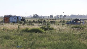 Policía, Sies y Bomberos trabajaron en el lugar del siniestro.