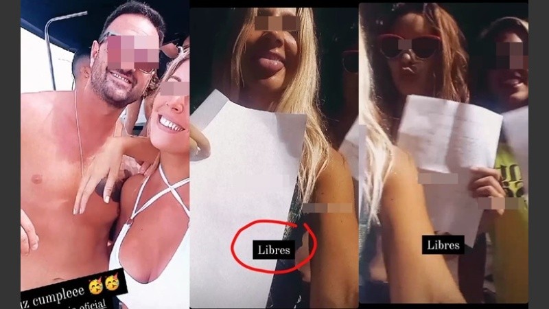 Las publicaciones de los participantes de las fiestas clandestinas en las redes sociales.