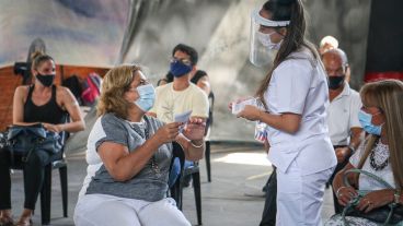 Martorano recibió la vacuna rusa.