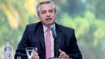 "La adaptación es una prioridad de política climática de Argentina", dijo Alberto Fernández.