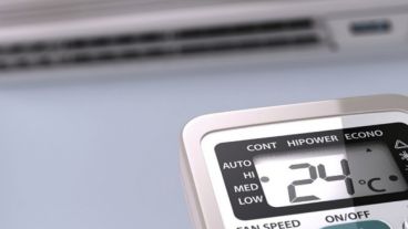 Recomiendan no usar el aire a menos de 24 grados.