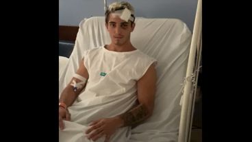 El joven herido en Mar del Platas grabó un video.