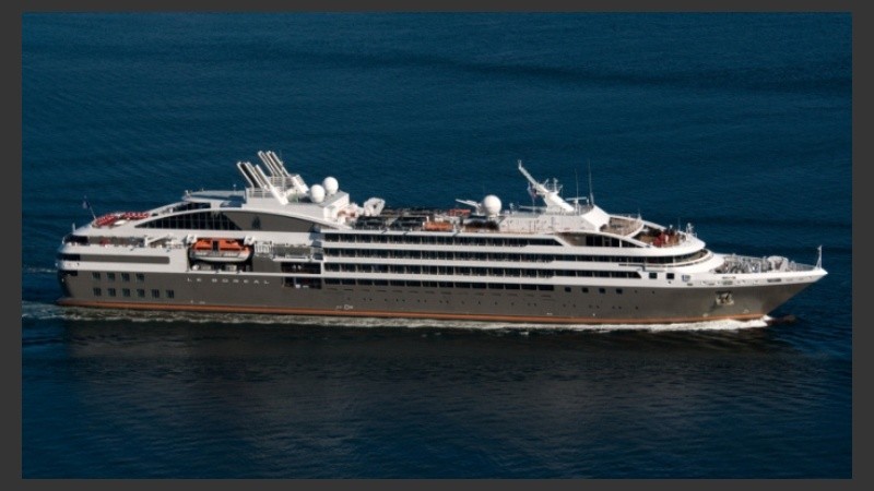 El crucero será Le Boreal (Ponant), una nave 5 estrellas.