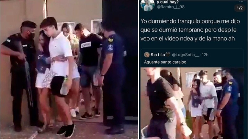 El hecho se viralizó en las redes. 