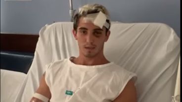 Matías estuvo poco más de una semana internado.