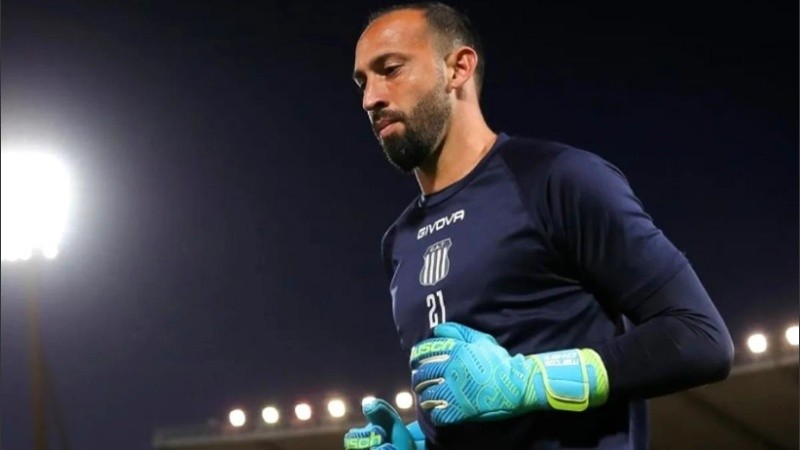 Marcos Díaz tiene 35 años y ataja en Talleres.