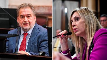 Roberto Mirabella y María de los Ángeles Sacnun, senadores nacionales por Santa Fe