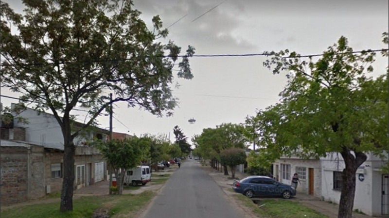 Gaboto al 5500, donde fue el ataque a balazos.