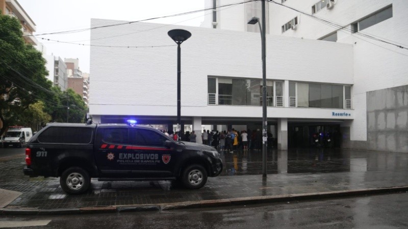 Personal especializado determinó que no había presencia de ningún artefacto explosivo.