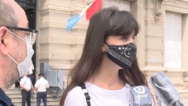 Representantes de padres y madres autoconvocados que piden una presencialidad total.