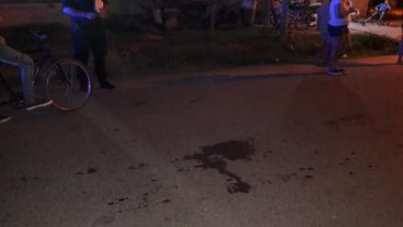 La balacera fue en barrio Ludueña.