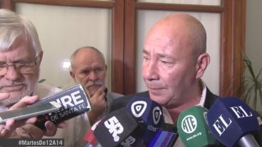 Molina y Hoffman, cautos pero optimistas con la negociación.