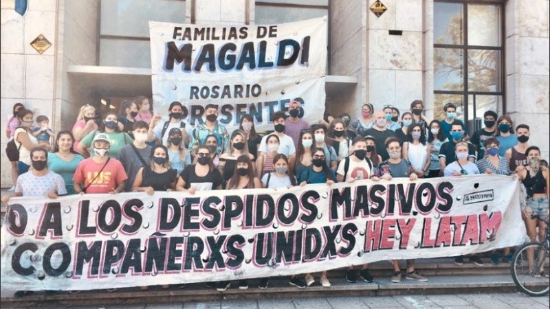 Los trabajadores que reclaman por sus fuentes de trabajo recibieron una buena noticia. 