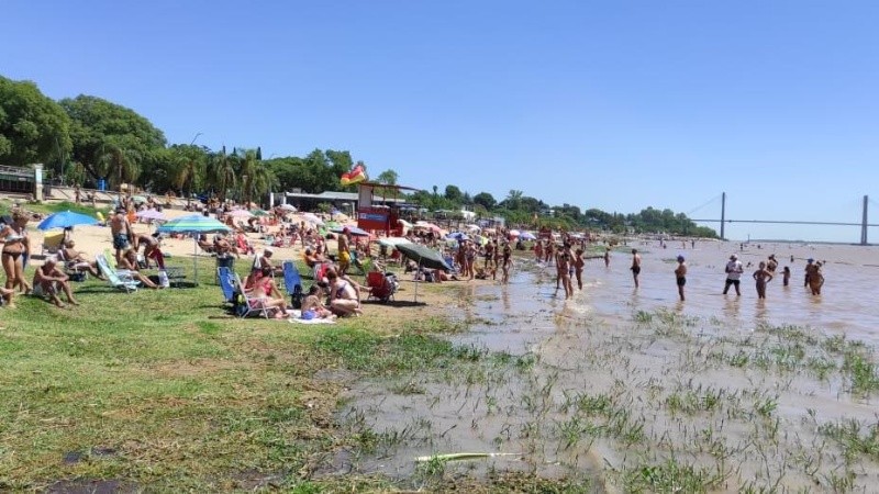 Los guardavidas advirtieron también que esta temporada se sumaron muchos principiantes al río.
