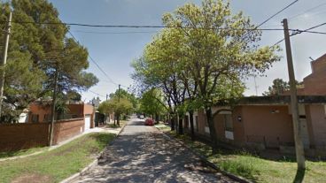 La zona donde ocurrió el violento asalto.