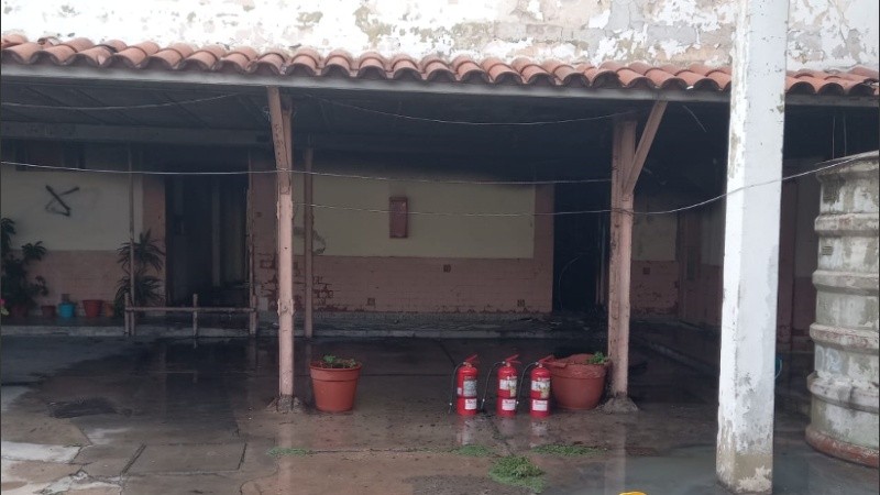 Cada habitación tiene suministro de gas por garrafa. 