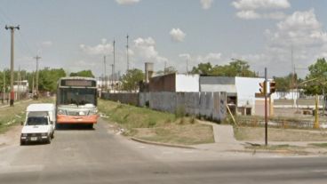 La esquina donde fueron abordadas las mujeres.