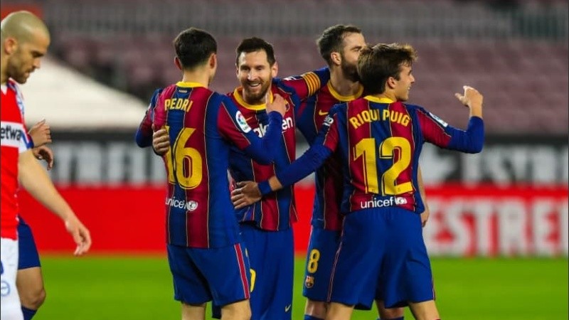 Leo lleva anotados quince goles en el torneo español.