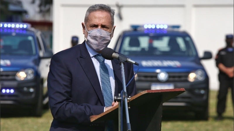 El ministro de Seguridad, Marcelo Sain.