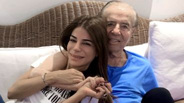 Zulemita y Carlos Menem