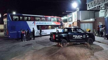 La menor fue rescatada a la altura de la localidad de Ceres.