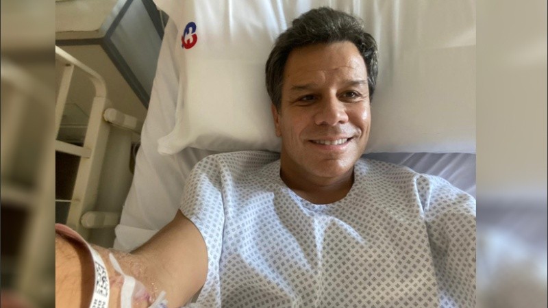 El neurólogo y científico se recupera en la Fundación Favaloro. 