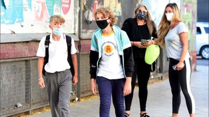 Padres, docentes y alumnos se activaron nuevamente este miércoles en los colegios de Rosario