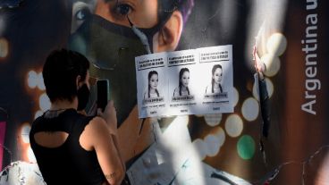 La movilización se realizó desde la sede de Gobernación a Tribunales.