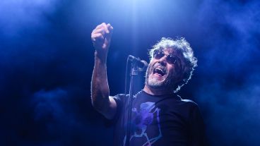 Fito Paéz fue invitado al recital de Coki frente al Concejo.