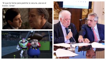 "Ginés" ya se convirtió en tendencia en Argentina en Twitter.